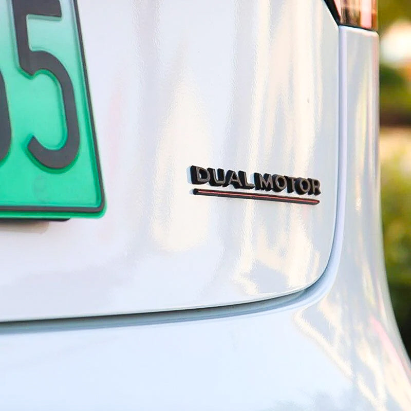'Dual Motor' Badge for Tesla Model 3 and Y - Eevify