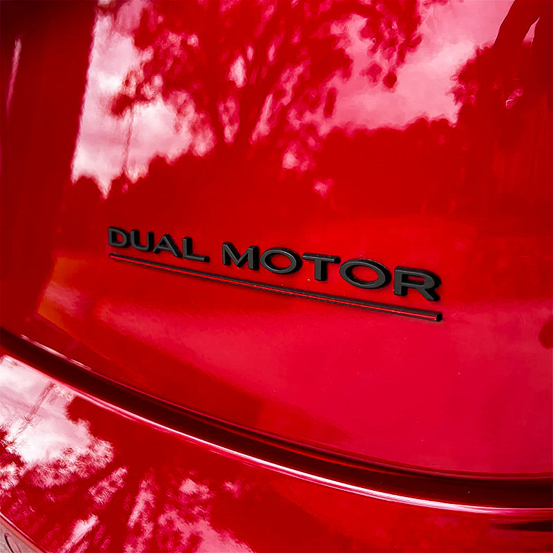 'Dual Motor' Badge for Tesla Model 3 and Y - Eevify