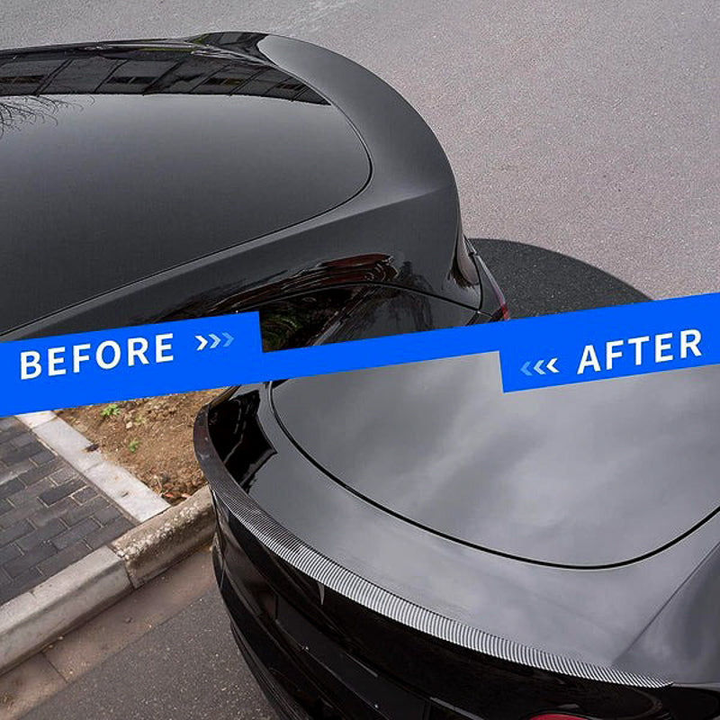 EVF-Style Performance Spoiler for Tesla Model Y - Eevify #colour_gloss carbon fibre-style