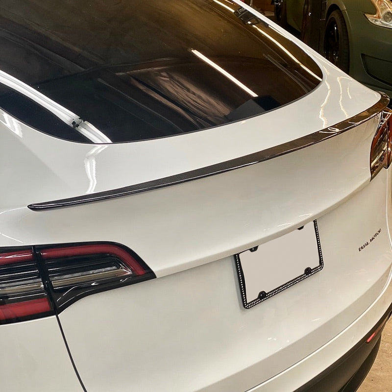 EVF-Style Performance Spoiler for Tesla Model Y - Eevify #colour_gloss black