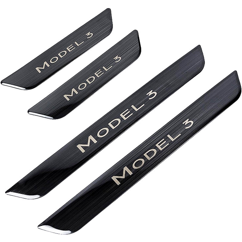 LED Illuminated Door Sills for Tesla Model 3 and Y - Eevify #car model_2017 - 2023 model 3