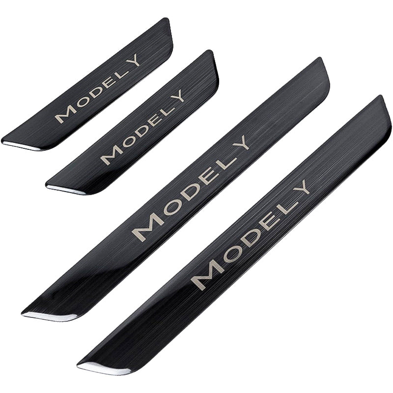 LED Illuminated Door Sills for Tesla Model 3 and Y - Eevify #car model_2021 - 2024 model y