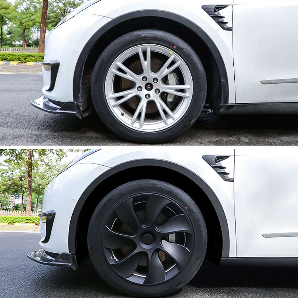 19" Whirlwind-Style Wheel Covers for Tesla Model Y - Eevify