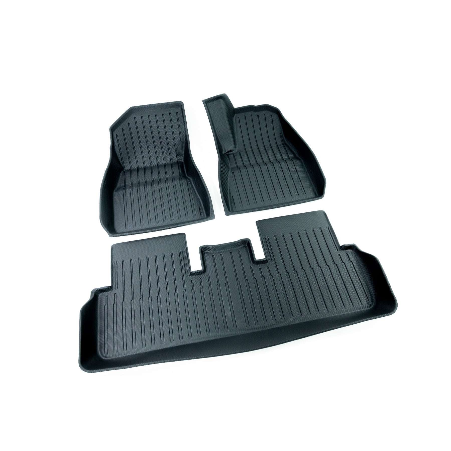 All-Weather Floor Mats for Tesla Model 3 2021 - 2023 Model 3 - Eevify #car model_2021 - 2023 model 3