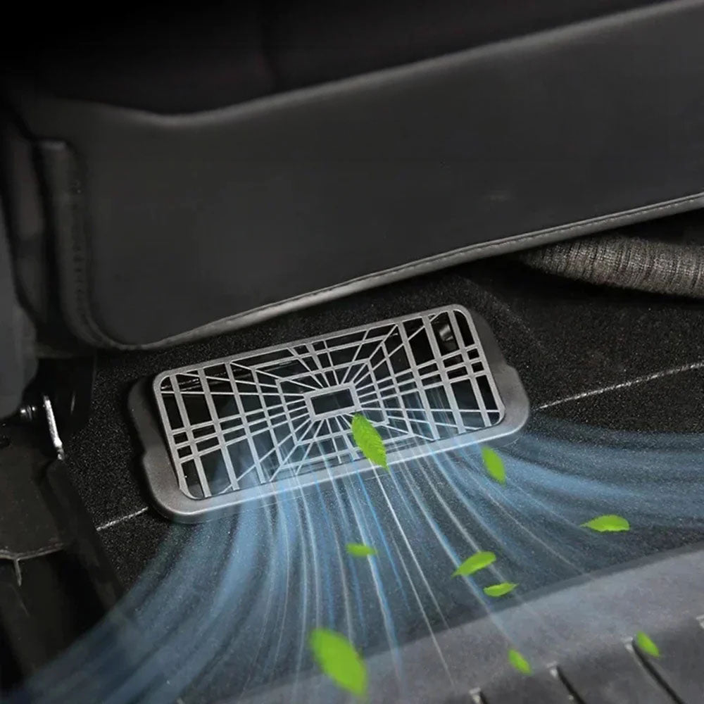 Under-Seat Air Vent Protective Cover for Tesla Model 3 - Eevify #car model_2024 model 3 highland