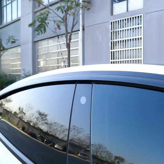 Window Weathershield Deflectors for Tesla Model Y - Eevify