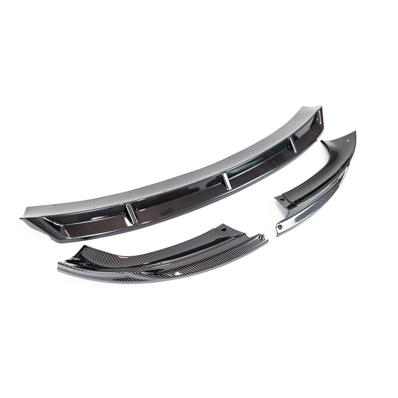 EVF-Style Tesla Model 3 Highland Front Lip - Eevify #colour_gloss carbon fibre-style