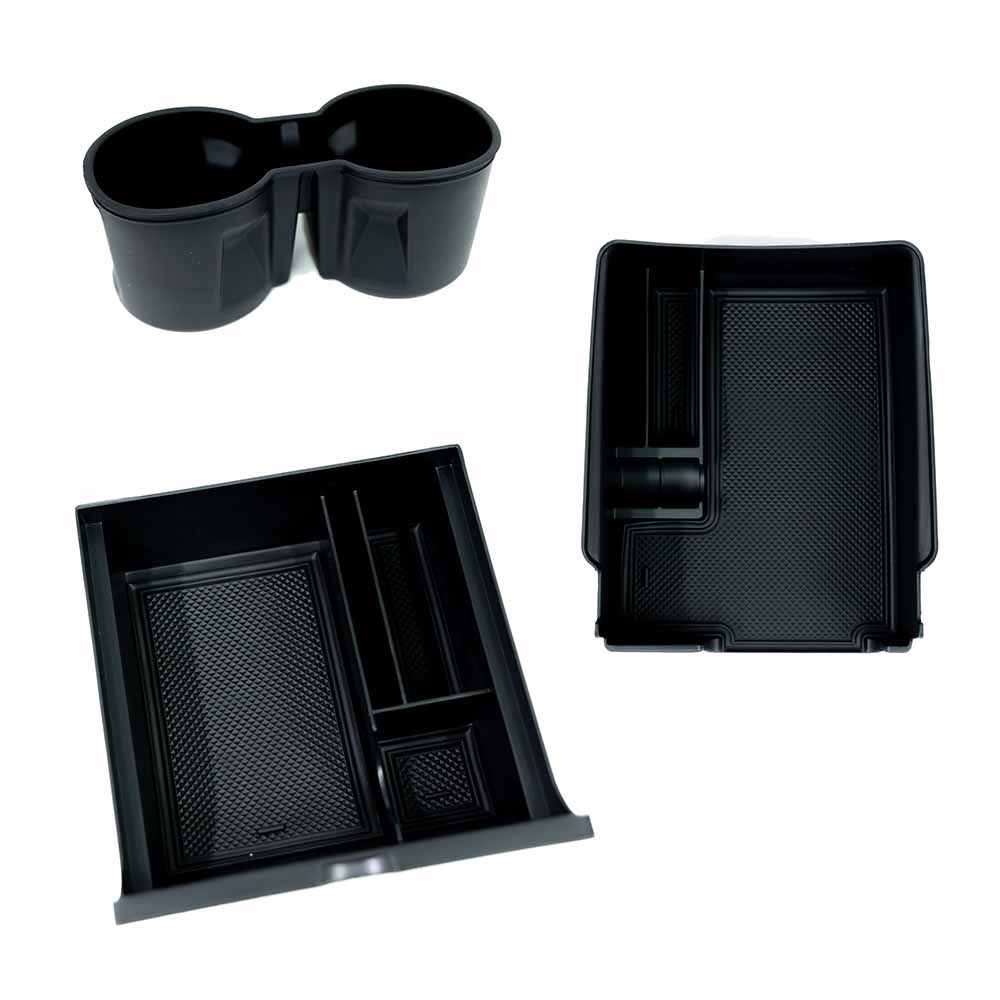 Tesla Model 3 & Y Interior Storage Bundle | 2021-2024 | Felt | Silicone ...