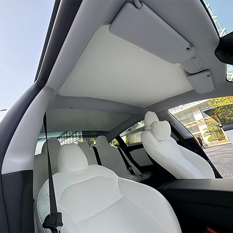 Glass Roof Sunshade for Tesla Model 3 and Y - Eevify #car model_2024 model 3 highland